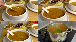 LA HARIRA  SOUPE TRADITIONELLE MAROCAINE RECETTE FACILE [upl. by Gerrit]