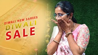 ✨💕New budget grand saree collection✨😍  Diwali sale  saree elampillai [upl. by Yllehs704]