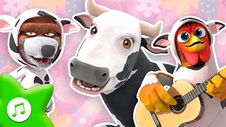 La Vaca Lola ¡NUEVA VERSIÓN 🐮 Canciones Infantiles 👨🏻‍🌾 LA GRANJA DE ZENÓN [upl. by Nlycaj59]