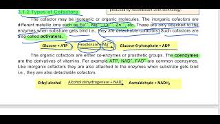 Types of Cofactors Coenzymes and Prosthetic group 11th Biology enzymes coenzyme prosthetic [upl. by Parthen393]