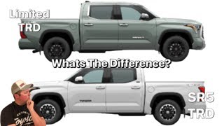 TUNDRA SR5 TRD or Limited TRD What Are The Differences [upl. by Auohs32]