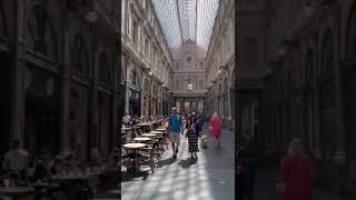 Les Galeries Royale SaintHubert Brussels Belgium [upl. by Trebron]