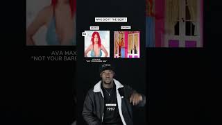 Who Did It The Best Ava Max Samples  Shakira Bonnie Tyler Aqua ATC etc shorts avamax [upl. by Tloh529]