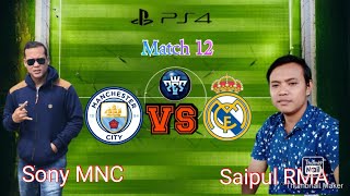 Sony MNC vs Saipul RMA  Matchday 1  Match 12  PES  PS4  1080p 60fps [upl. by Dunning]