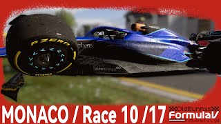 F1 23 Ligarennen  Monaco  Oldbunnys Virtual F1 Liga 1017 [upl. by Llednav]