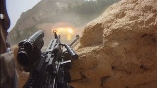 FIREFIGHT ON HELMET CAM IN AFGHANISTAN  PART 1  FUNKER530 [upl. by Booker314]