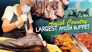 Brunch at Worlds LARGEST quotAmish Buffetquot is ONLY 1599 100 Foods to Eat Before You Die 23 [upl. by Priscella]