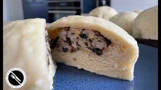 NIKUMAN  Recette japonaise de petits pains farcis [upl. by Pantin]