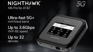 unboxing of Netgear Nighthawk Mobile Hotspot 5G Router M6 GABMLERSYT [upl. by Jaehne]