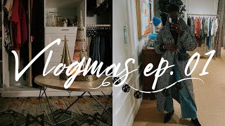 Holiday Home Decor Planner Chat and Daily Outfits  VLOGMAS 2021 [upl. by Dorion]