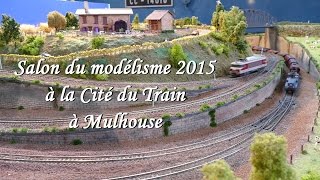 Salon modélisme 2015 9 à Mulhouse [upl. by Aronoh]