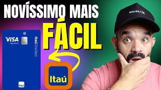 Novo Cartão De Crédito Itaú Uniclass Visa Signature Mais Fácil De Aprovar  Sem Exigência De Renda [upl. by Naleag835]