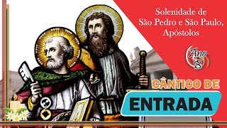 CANTO  EIS OS SANTOS  ENTRADA  SOLENIDADE DE SÃO PEDRO E SÃO PAULO APÓSTOLOS  Por Joelma Datovo [upl. by Meg75]