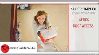 Precision Ladders LLC Attic Stairs  Roof Ladders  Aluminum Ladder [upl. by Levona169]