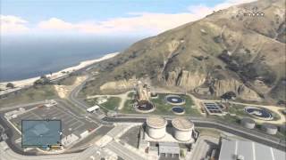 GTA V TUTORIAL GETTING THE CARGOBOB IN THE MILITARY BASE [upl. by Ner631]