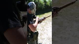 Shooting 1935 Mosin Nagant history soviet military guns firearms [upl. by Norym]