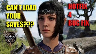 How to Fix Baldurs Gate 3 Save Issue Cant load your saves [upl. by Euqinitram]