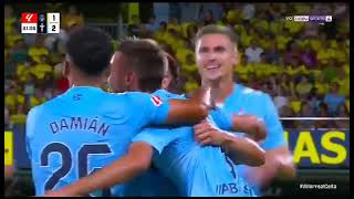 What a Free Kick Villareal 43 Celta Vigo VAMOS Oscar Mingueza [upl. by Robena722]