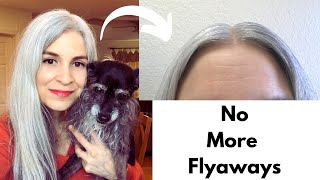 How To Tame Flyaways Get Rid Of Flyaway Hair Before and After Pics haircaretip [upl. by Eanil193]