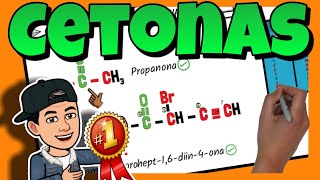 🔴 CETONAS  Nomenclatura y formulación orgánica [upl. by Seaton]