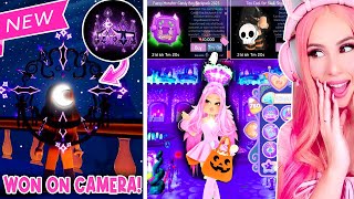 EVERYTHING YOU NEED TO KNOW ABOUT ROYALLOWEEN 2023 NEW HALO  HALLOWEEN ACCESSORIES Royale High [upl. by Brandice916]