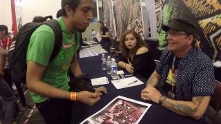 Kevin Eastman signing  La Mole Comic Con [upl. by Weldon]