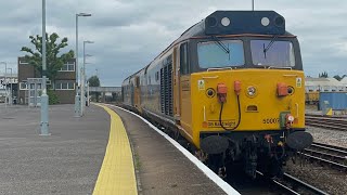 Freight Trains amp Moves  Winchester amp Eastleigh  Inc Class 07 4350 56 66 69 70 73  172024 [upl. by Eelrac]