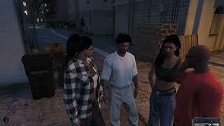 GTA ROLEPLAY  Aztecas Gang RP 536  LuckyVde [upl. by Anavrin313]