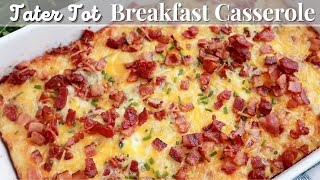 Tater Tot Breakfast Casserole [upl. by Dirk]