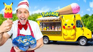 I Opened a Ice Cream Truck amp Sold Pokémon Cards [upl. by Mullane292]