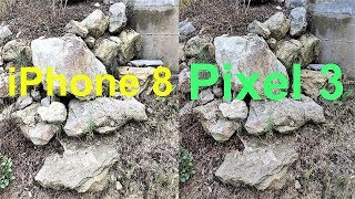 Google Pixel 3 Vs iPhone 8 Camera Test [upl. by Modestine]