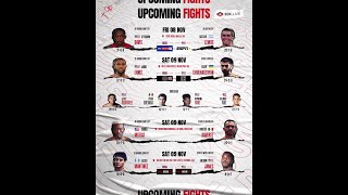 🥊 This Weeks Fights 🥊  Boxing This Weekend  📅 89th Nov [upl. by Salkcin]