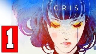 GRIS Gameplay Walkthrough Part 1 FULL GAME Lets Play Playthrough PC Nintendo Switch [upl. by Freda737]