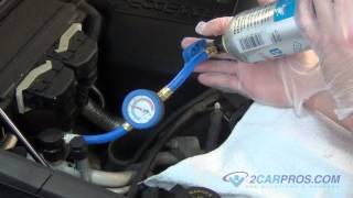 Car Air Conditioner Freon Charge [upl. by Aileon2]