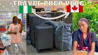 TRAVEL PREP Relocating to Canada 🇨🇦 My last month in Nigeria [upl. by Eiznekam]