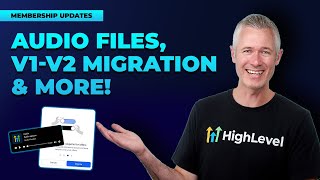 Membership Updates Audio Files V1 V2 Migration amp More [upl. by Donela908]