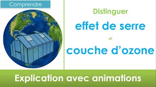 Comprendre la différence entre leffet de serre et la couche dozone en 4 niveau 4ème et plus [upl. by Kcirednek718]