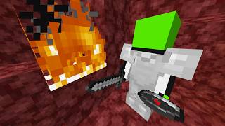 Minecraft Speed Runner Vs Nether Hunter [upl. by Moyra]