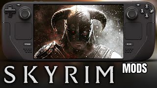 Skyrim on LCD Steam Deck Is AMAZING  Solid 60 FPS  What About MODS  The Elder Scrolls 5  V [upl. by Nodab]