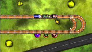 Railroad Shunting Puzzle Level 1  5  Gold Medal Awarded Walkthrough  Solution  Lösung [upl. by Buchanan630]