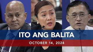 UNTV Ito Ang Balita  October 14 2024 [upl. by Luamaj]