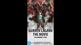 Opening To Gurren Lagann The Movie Childhoods End 2010 VHS Toonlandia [upl. by Cathrin]