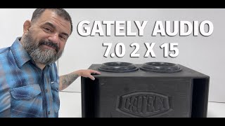 GATELY AUDIO 70 2 X 15 Enclosure [upl. by Edylc]