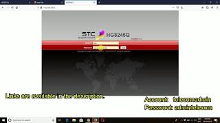STC fiber Optic Router setting Change password and Login settingsEnglish Subtitle  Modem HG8245Q [upl. by Okiek]