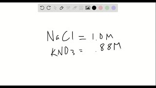 You have two aqueous solutions separated by a semipermeable membrane One contains 585 g … [upl. by Rivers]