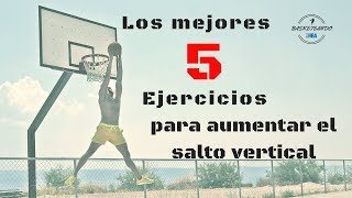 COMO AUMENTAR EL SALTO VERTICAL RAPIDAMENTE  PLIOMETRIA  ENTRENAMIENTO PARA BASQUETBOL [upl. by Wilkins786]