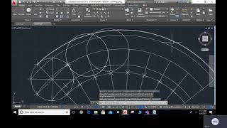 Construction of Epicycloid in AutoCAD [upl. by Recnal236]