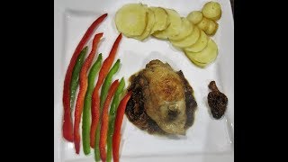 POULET aux MORILLES facile Pas Cher [upl. by Yalcrab]