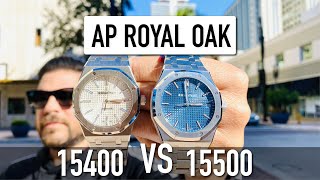 Audemars Piguet Royal Oak 15500 vs15400  Can You Spot The Difference [upl. by Sera]