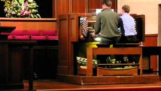 Franz Lachner Prelude and Fugue  Patrick A Scott and Garrett F Martin organ [upl. by Okorih]